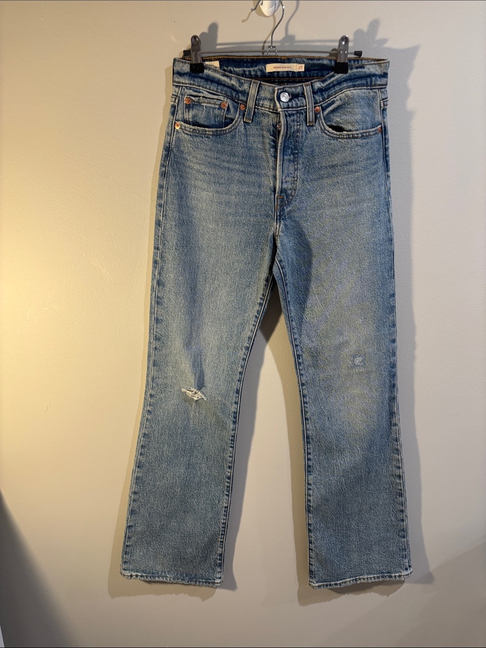 Women’s Levi’s wedgie bootcut button fly Jeans 27 x 32